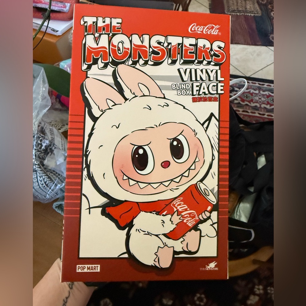 POP MART The Monsters Labubu Coca-Cola Plush Pendant Authentic Sealed BLIND BOX